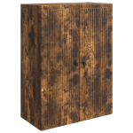 Seinale kinnitatav kapp Suitsutatud tamm 66 x 34,5 x 90 cm