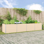 Taimekast ebarealne 195 x 100 x 45 cm tsinkteras