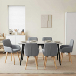 S&ouml;&ouml;gitoa Toolid 6 pcs kangas Helehall 56,5 x 50 x 87,5 cm