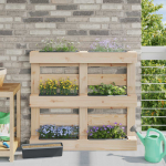Euro pallide lillekastid 24 pcs Hall 36 x 13,5 x 9,5 cm