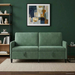 Diivan hoiulaekaga mere roheline 172 x 78 x 87 cm pol&uuml;ester