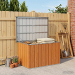 Aia hoiukast puit 109 x 67 x 65 cm tsingitud teras
