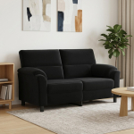 Diivan Must 174 x 85 x 93 cm Samet