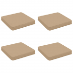 4-osalised istmepadi VUGHT 4 tk 100% pol&uuml;ester liivakarva