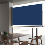 Lahtit&otilde;mmatav terrassi k&uuml;lgsein, 140 x 300 cm, sinine