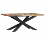 S&ouml;&ouml;gilaud, 180 x 90 x 76  cm, toekas taaskasutatud puit