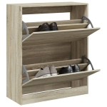 Jalatsikapp, sonoma tamm, 80 x 34 x 96,5 cm, tehispuit