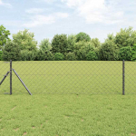 Ahela link aed postidega hall 0.6 x 25 m teras