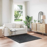Libisemisvastane Shaggy Vaip Tumehall 160 x 160 cm PP