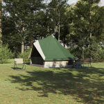Tipi telk katusega &otilde;huavaga Roheline 400 x 346 x 250 cm taft