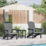 Aia l&otilde;&otilde;gastusm&ouml;&ouml;bel 2 tk helehall 74 x 82 x 90cm polyethylene