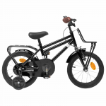 Laste Bike 14 Tolli 3-5 Aastat Must
