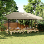 Peotelk pruunikashall 292 x 580 x 315 cm Oxfordi kangas
