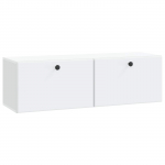 Rippuv TV kapp 98 x 31 x 30 cm Valge Tehispuit