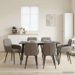 S&ouml;&ouml;gitoa Toolid 6 pcs Kunstnahk Hall 57 x 50 x 85 cm