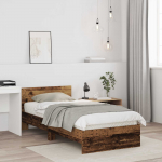 Peatsiga voodiraam Vana puit 80 x 200 cm T&ouml;&ouml;deldud puit
