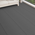 Terrassiplaat 6 tk Hall 60 x 30 cm Puitplastik
