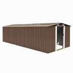 Aiakuur 257x580x181 cm metallist, pruun