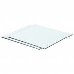 Riiulid 2 klaasist paneeli 40 x 30 cm