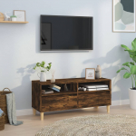 Telerikapp, suitsutatud tamm, 100x34,5x44,5 cm, tehispuit