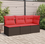 Aia diivan padjaga Pruun 172 x 62 x 69 cm Pol&uuml;rooster