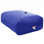 Kraaniga veepaak, kokkupandav, 2100 l, pvc