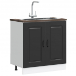 VALAMU ALUSKAPP, KALMAR, MUST, 80X46X81,5 CM, TEHISPUIT