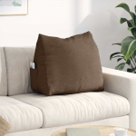 Seljatugi padi pruun 60 x 20 x 50 cm kangas