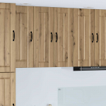 Seinakapp k&ouml;&ouml;ki uksega k&auml;sit&ouml;&ouml;puu 30 x 31 x 80 cm tehispuit