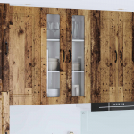 K&ouml;&ouml;gikapp riiuliga uksega vana puit 60 x 31 x 100 cm tehispuit