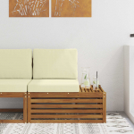 V&auml;lim&ouml;&ouml;bel L&otilde;pu Diivan padjaga Neutraalne 91 x 63 x 73 cm