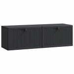 Rippuv TV kapp Must 98 x 31 x 30 cm Tehispuit