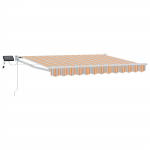 K&auml;sitsi juhitav varikatus koos LED-idega 3 x 2,5 m