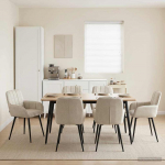 S&ouml;&ouml;gitoa Toolid 6 pcs Samet Kreemjas 57 x 50 x 85 cm