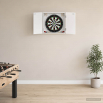 Dartboardi kapp Valge 56 x 12 x 53,5 cm Tehispuit