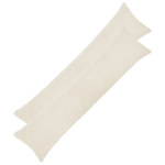 Diivanipadi 2 tk HEERLEN kreemjas 40 x 145 cm boucl&eacute;