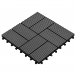 Terrassiplaat 11 tk Hall 30 x 30 cm Puitplastik
