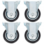 Fikseeritud rattad 4 tk, 75 mm