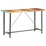 Baarilaud, 180 x 70 x 107 cm, taaskasutatud puit