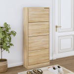 Jalatsikapp, sonoma tamm, 63 x 24 x 147 cm, tehispuit