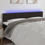 LED-voodipeats, must, 160x5x78/88 cm, kangas