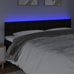 LED-voodipeats, must, 200x5x78/88 cm, kangas