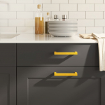 Kapi k&auml;epidemed 10 tk, kuldne, 128 mm, roostevaba teras