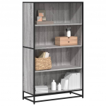 RAAMATUALUS, HALL SONOMA TAMM, 80,5X35X139 CM, TEHISPUIT