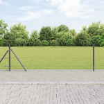 Aed koos postidega hall 0.6 x 25 m pvc kaetud teras