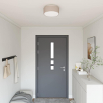 Laelamp prožektoritega pruunikashall 30 x 30 x 13,5 cm kangas