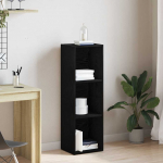 Raamaturiiul must tamm 36 x 30 x 114 cm t&ouml;&ouml;deldud puit