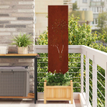 Aia privaatsuse kate rooste 32 x 140 cm kulunud teras