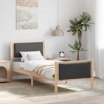Voodiraam peatsiga Tumehall 80 x 200 cm kangas