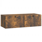 Rippuv TV kapp Suitsutatud tamm 99 x 41 x 30 cm Tehispuit